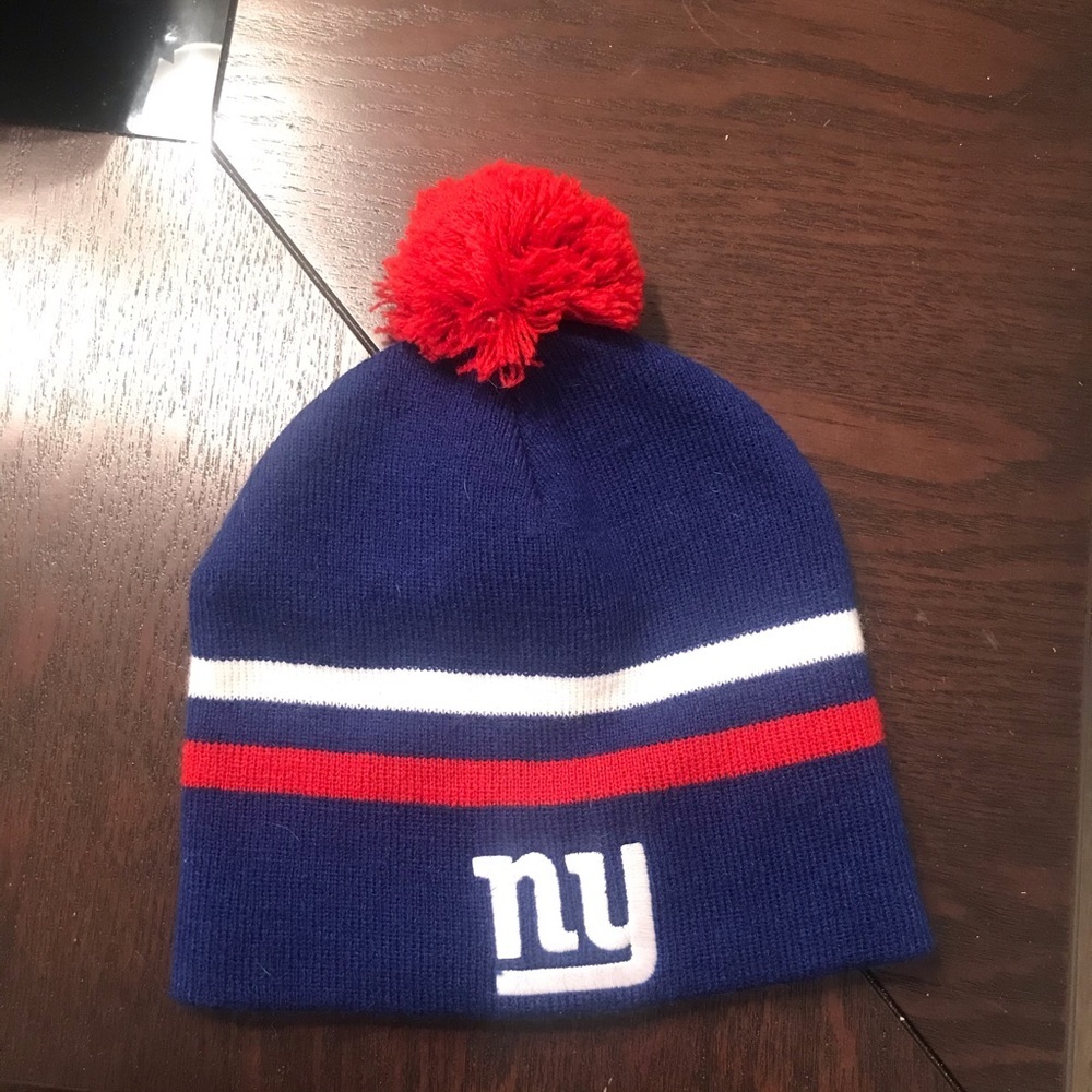 New York Giants NFL Team Apparel Youth Beanie​